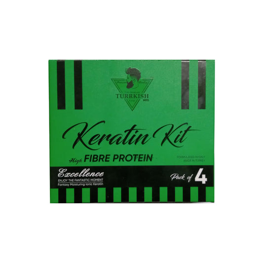 Turrkish Boyz Keratin Kit  High Fibre Protein Excellence Pack of 4