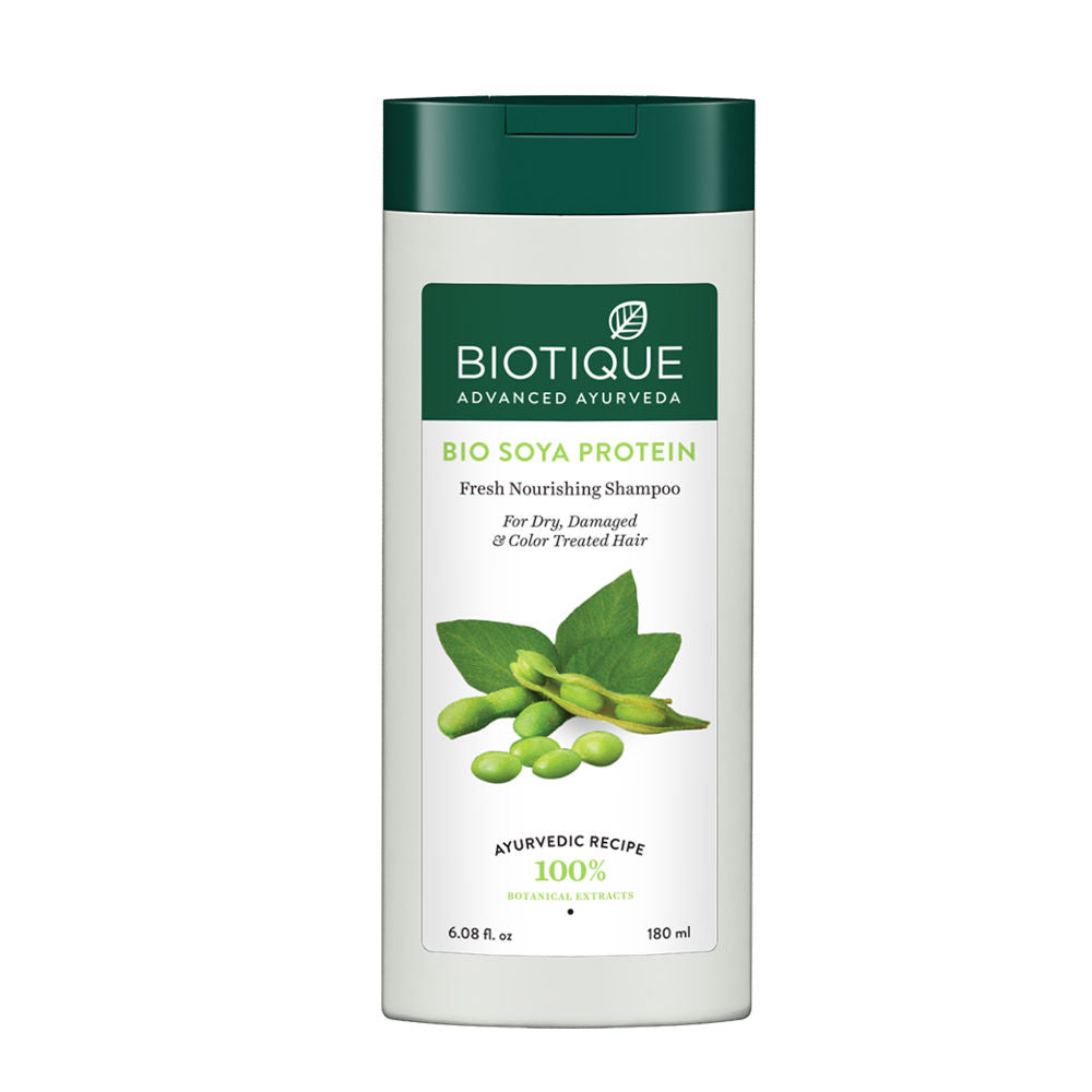 Biotique Bio Soya Protein Fresh Nourishing Shampoo (180ml)