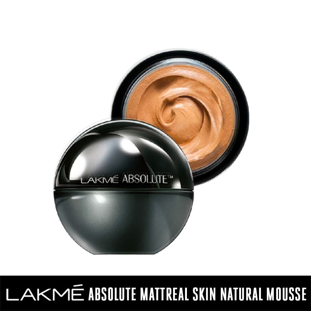 Lakme Absolute Skin Natural Mousse - Golden Light 04 (25g)