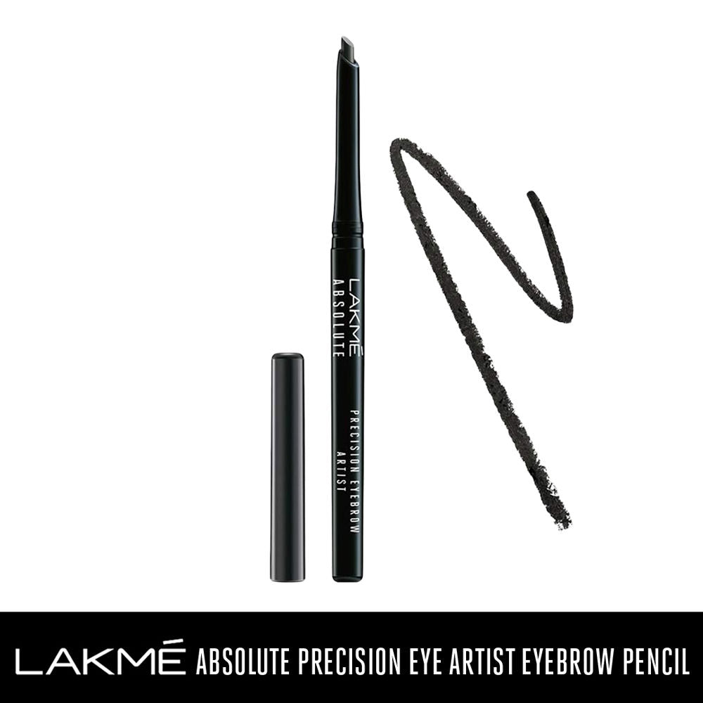 Lakme Absolute Precision Eye Artist Eyebrow Pencil - Natural Black