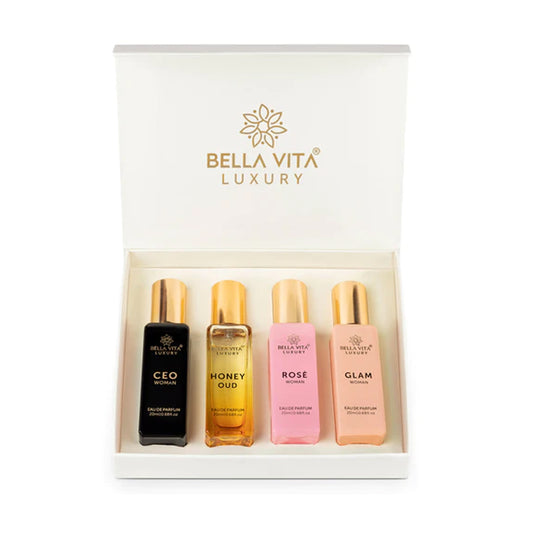 Bella Vita Luxury Perfume Gift Set - For Her 4x20ml