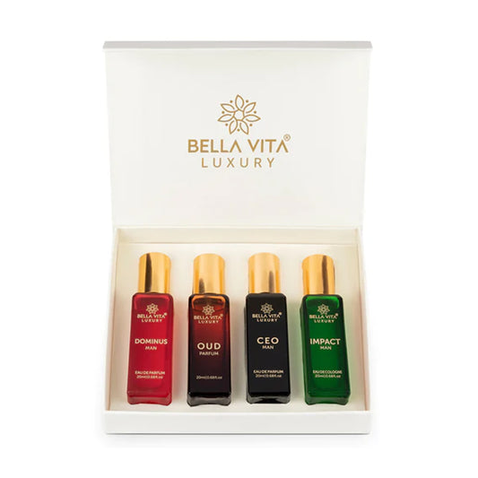 Bella Vita Luxury Perfume Gift Set - For Him 4x20ml