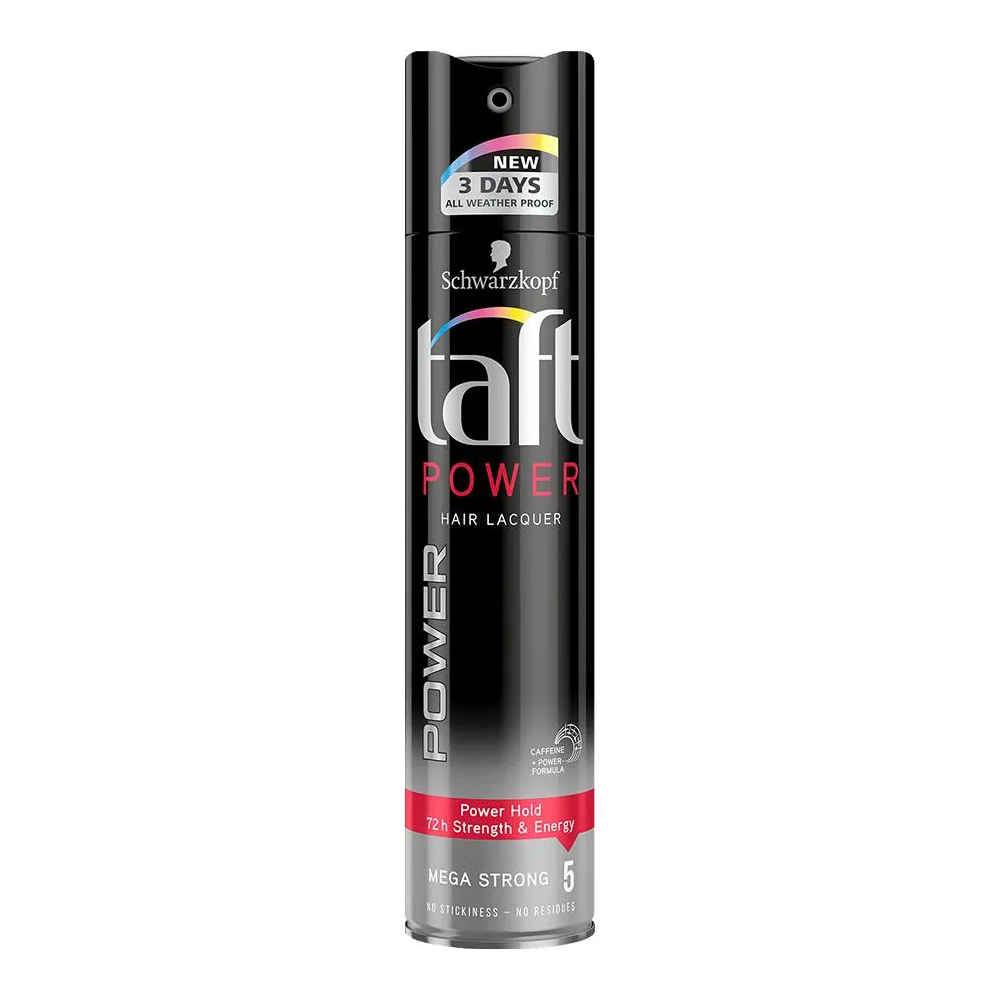 Schwarzkopf Taft Power Hair Lacquer Mega Strong 5, 250 ml