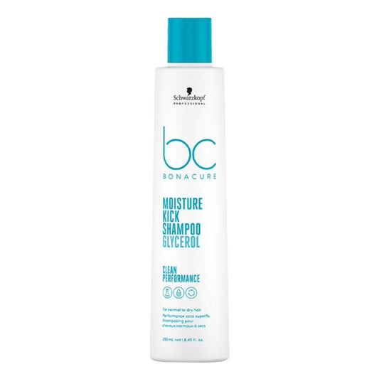 Schwarzkopf Professional Bonacure Moisture Kick Shampoo With Glycerol - For Dry Hair (250ml)
