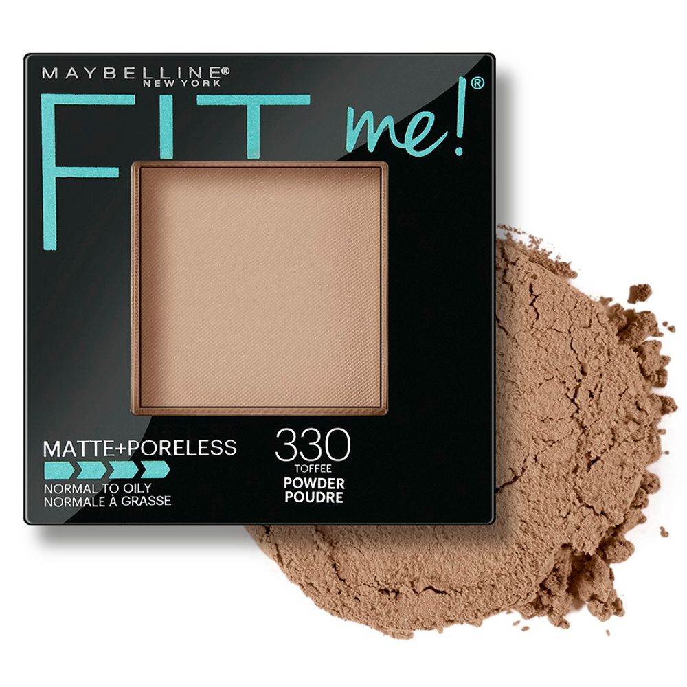 Maybelline New York Fit Me Matte + Poreless Powder - 330 Powder Toffee (8.5gms)
