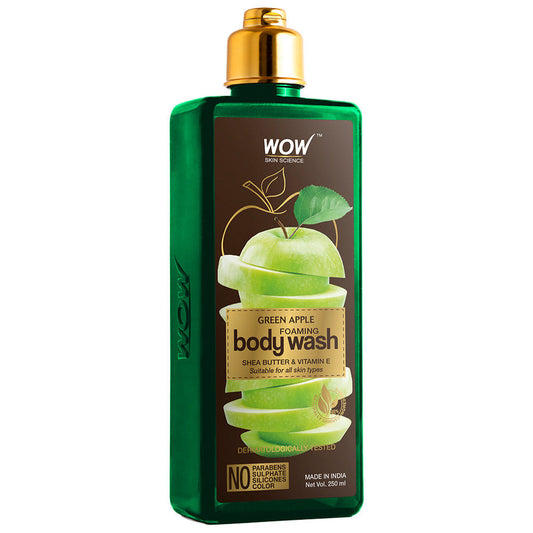 WOW Skin Science Green Apple Foaming Body Wash (250ml)