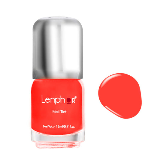 Lenphor Nail Tint - Orange Bar