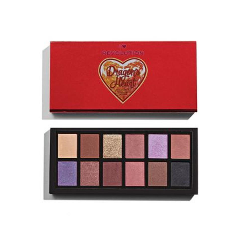 I Heart Revolution Dragons Heart Paleta de Sombras 12x0,75g