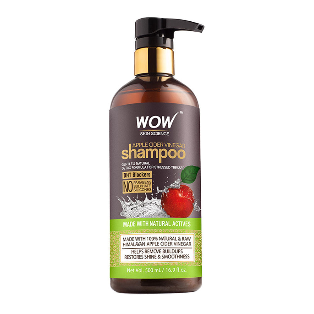 WOW Skin Science Apple Cider Vinegar Shampoo (500 ml)