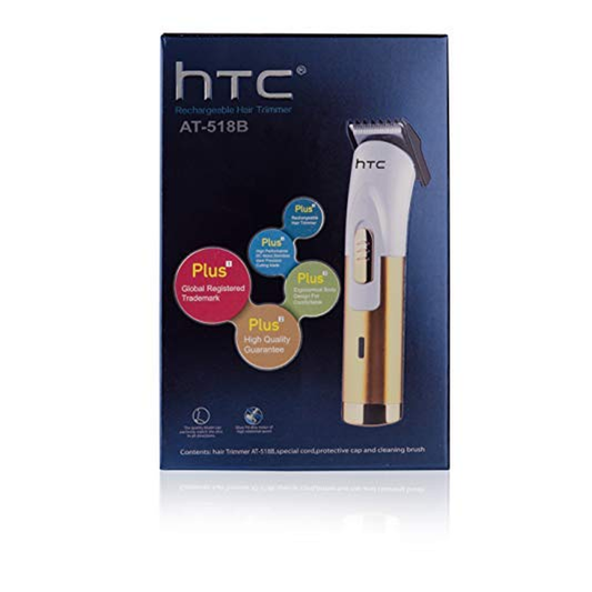 HTC AT 518B Rechargeable Trimmer For Men (Multicolor)