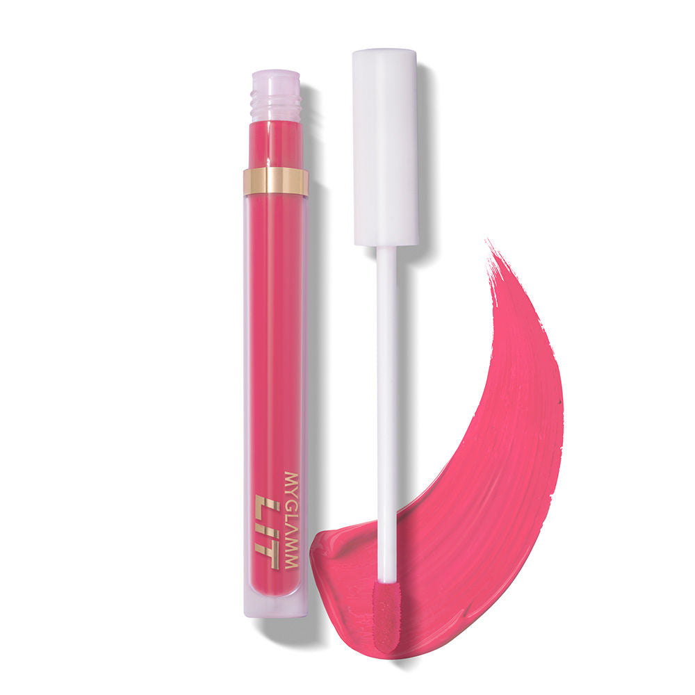 MyGlamm Lit Liquid Matte Lipstick - 01 Fbo (3ml)