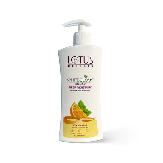 Lotus Herbals WhiteGlow Vitamin C Deep Moisture Hand & Body Lotion 270ml