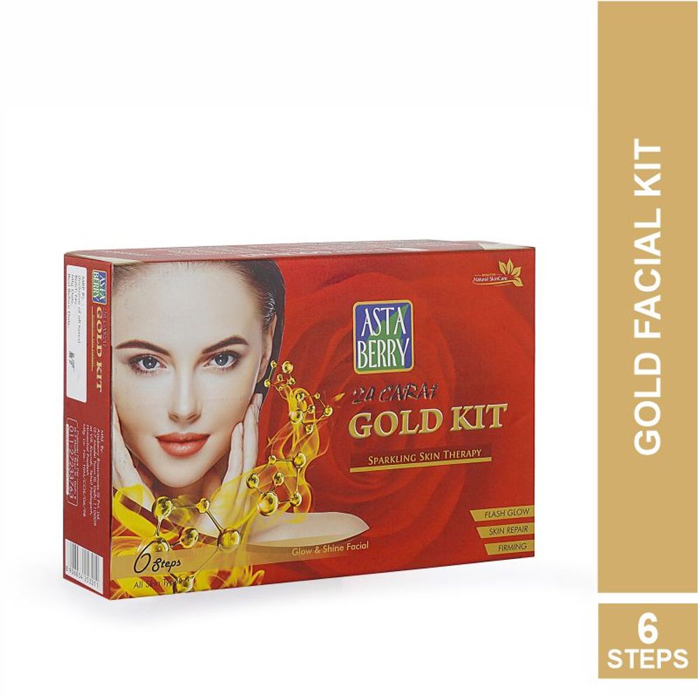 Astaberry Gold Facial Kit 6 Steps