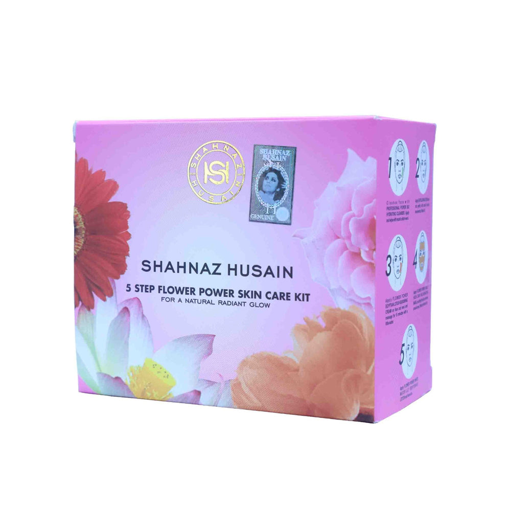 Shahnaz Husain’s 5 step Flower Power skin care Kit