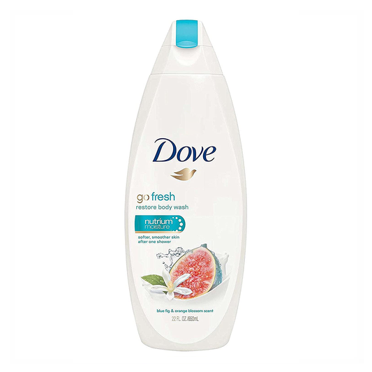 Dove Go Fresh Restore Body Wash nutrium moisture blue fig & orange blossom scent 250ml
