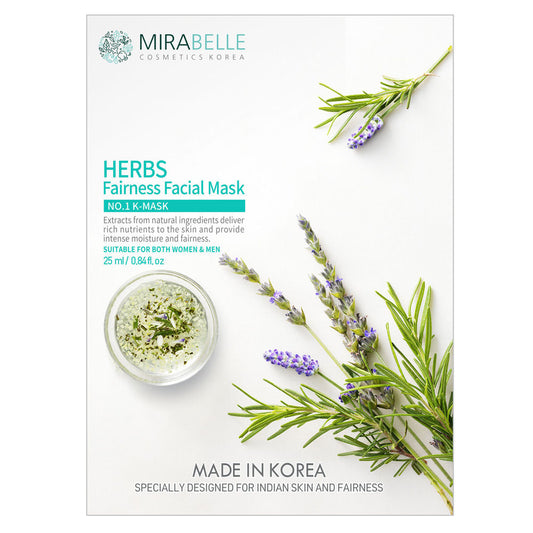 Mirabelle Korea Herbs Facial Mask (25ml)