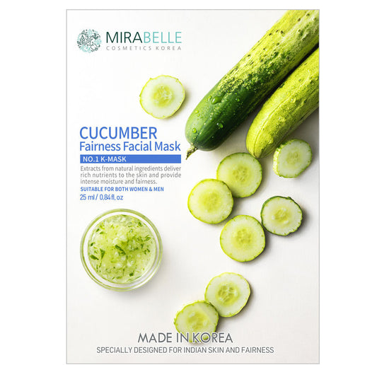 Mirabelle Korea Cucumber Facial Mask (25ml)