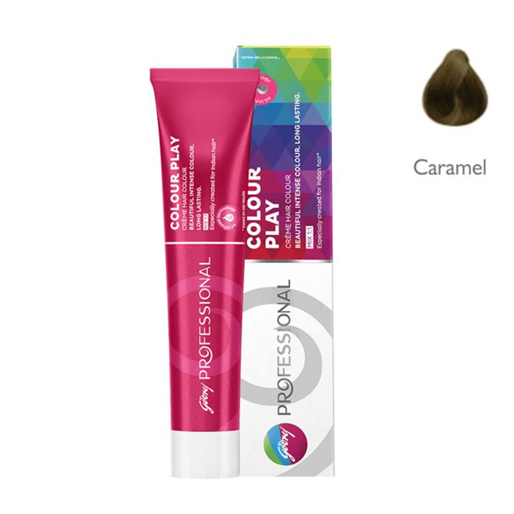 Godrej Professional Colour Play Cream Hair Color – Caramel