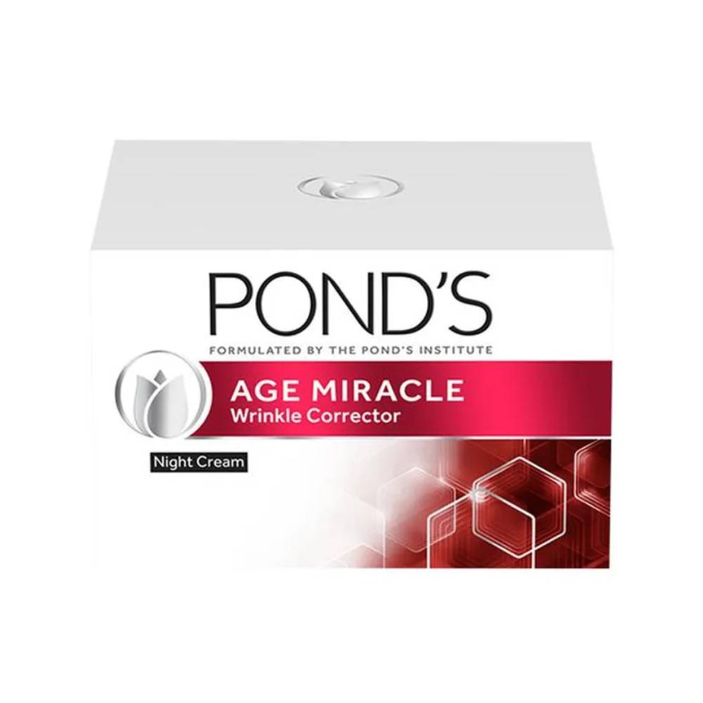 Ponds Age Miracle Wrinkle Corrector Night Cream, 50 g