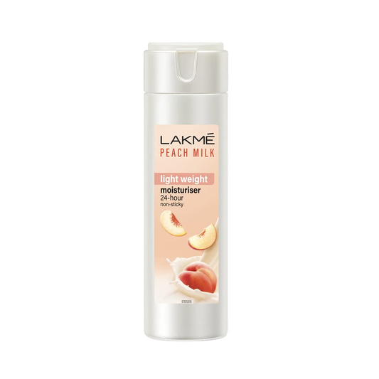 Lakme Peach Milk Light Weight Moisturizer 24 hour  Non-Sticky Body Lotion 120ml