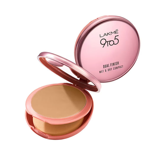 Lakme 9 To 5 Wet & Dry Compact - 10 Ivory (9 g)
