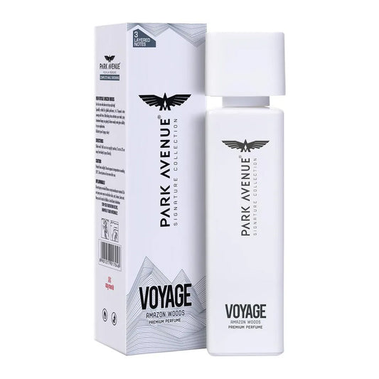 Park avenue Voyage Amazon Woods Perfume Spray - Premium, Zero Gas, 120 ml