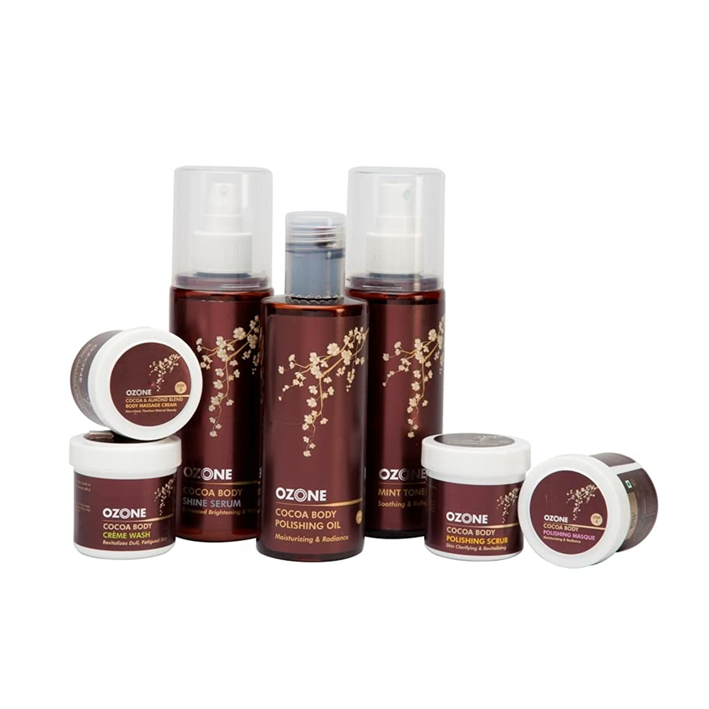 Ozone Ayurvedics Intenso Hydrate Cocoa Body Polishing Treatment Kit