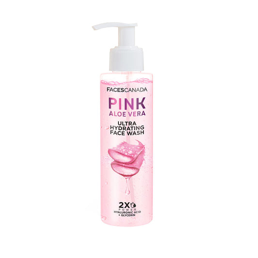 Faces Canada Pink Aloe Vera Ultra Hydrating Face Wash (100ml)