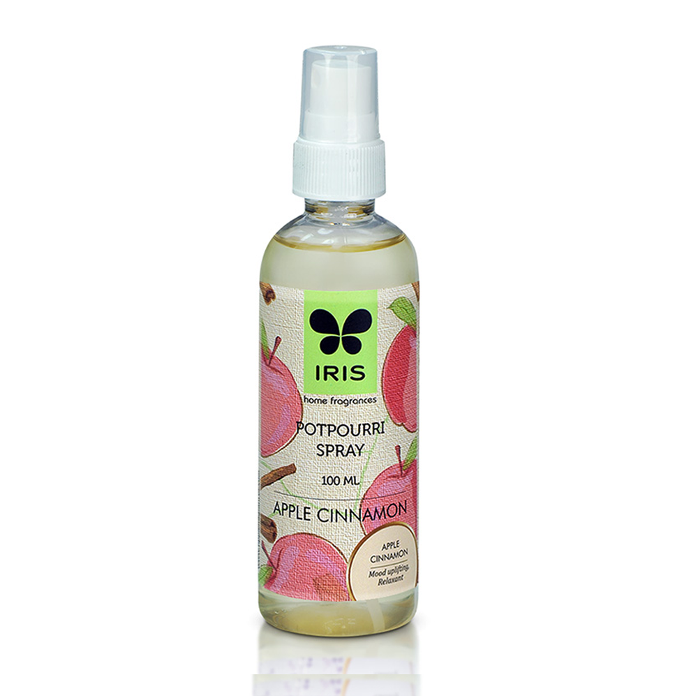 IRIS Apple-Cinnamon Potpourri Refresher Oil Spray 100ml