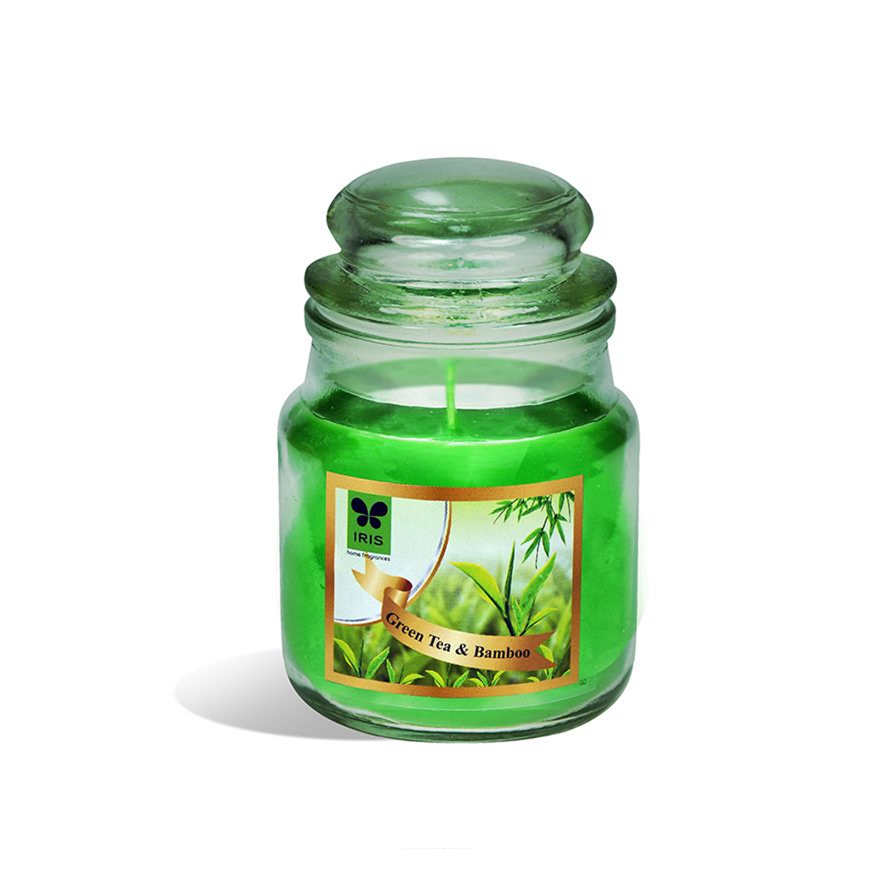 IRIS Green Tea and Bamboo Oz Jar Candle 85g