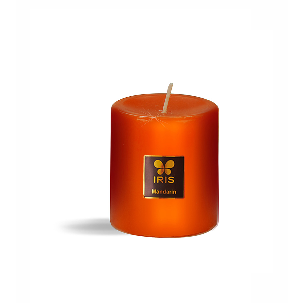 IRIS Mandarin Aromatic Pillar Candle 220g