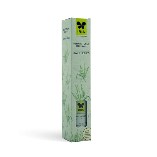 IRIS Reed Diffuser Refill Pack Lemon Grass Fragrance 100ml