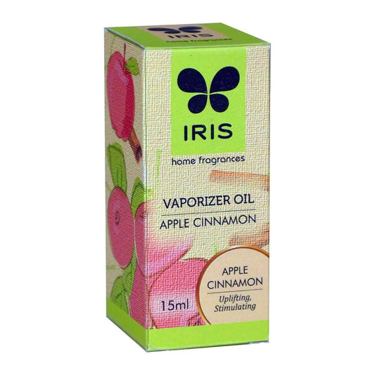 IRIS Reed Diffuser Oil - Relaxing & Uplifting, Apple Cinnamon Fragrance, 15 ml