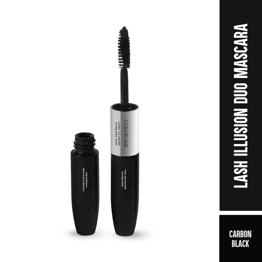 Colorbar Lash Illusion Mascara Lengthening Lash & Volumising Mascara (4ml Each)