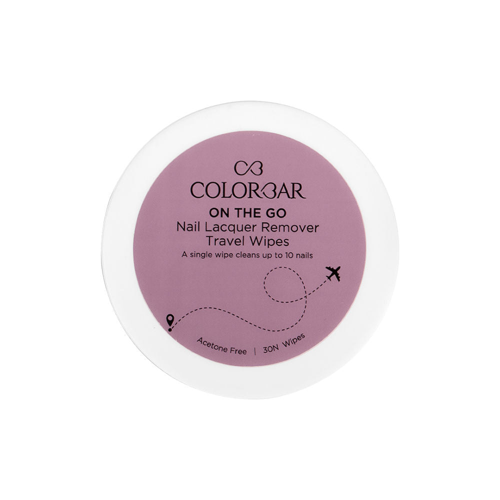 Colorbar On The Go Nail Lacquer Remover Wipes - Rainbow Bouquet (30 Wipes)
