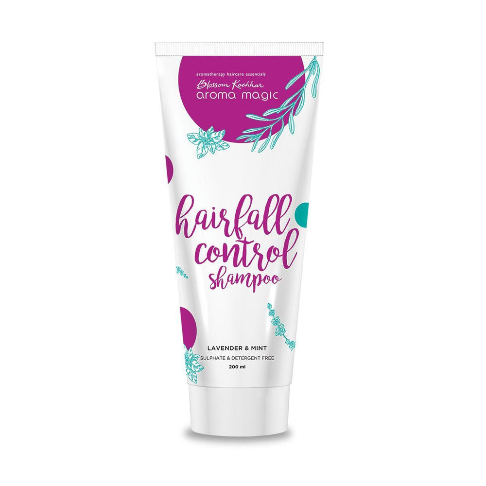 Aroma Magic Hairfall Control Shampoo Lavender & Mint Sulphate & Detergent Free (200ml)