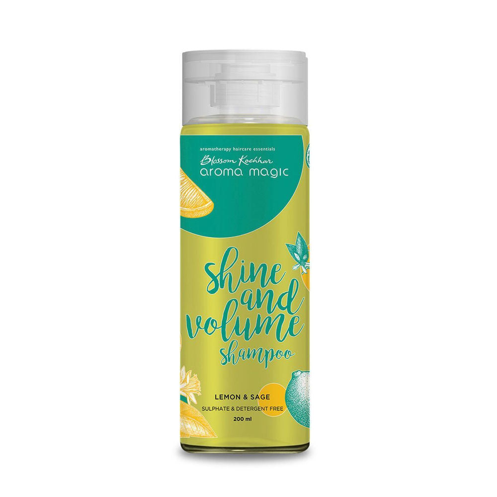 Aroma Magic Shine And Volume Shampoo Lemon & Sage Sulphate & Detergent Free (200ml)