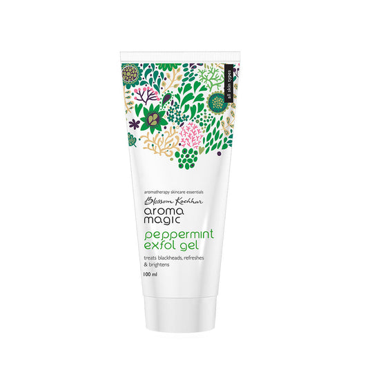 Aroma Magic Peppermint Exfol Gel- Treats Blackheads Refreshes & Brightens (100ml)