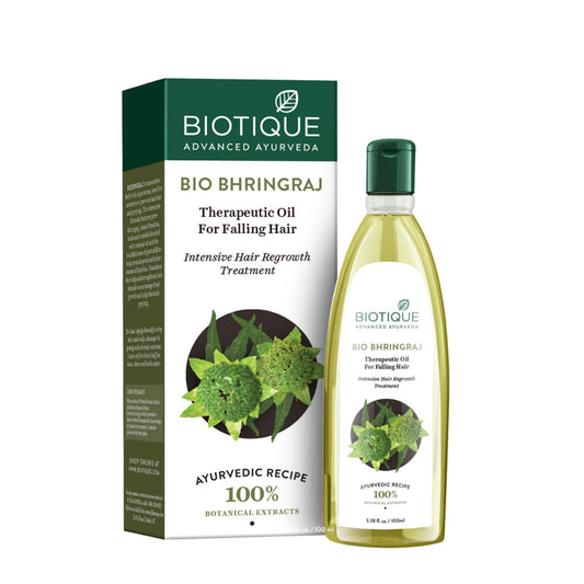 Biotique Bio Bhringraj Therapeutic Oil For Falling Hair (100ml)