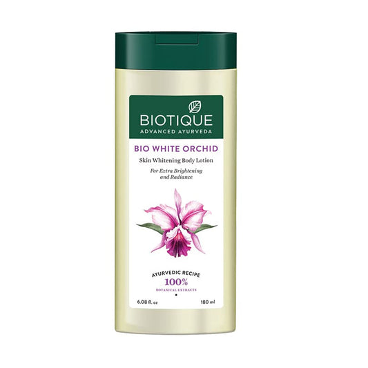 Biotique Bio White Orchid Skin Whitening Body Lotion (180ml)