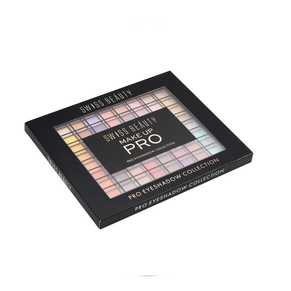 Swiss Beauty MakeUp PRO 100 Color Eyeshadow Palette, Eye MakeUp, Multicolor-01, 110g