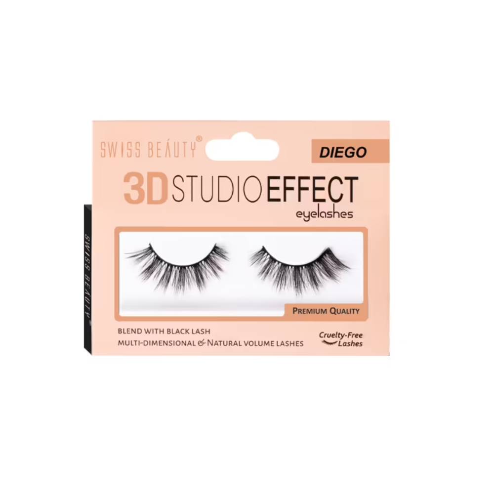 Swiss Beauty 3d Studio Effect Eyelashes - Diego