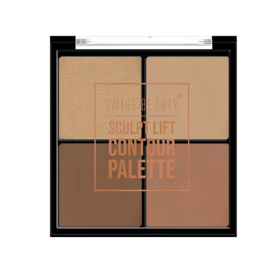 Swiss Beauty Sculpt Lift Contour Palette - 2 (14gm)