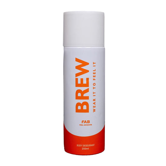 Brew FAB Deodorant For Mnge and Woman 200 ml