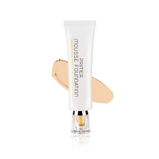 Swiss Beauty Primer Mousse Foundation - Natural Beige(30ml)(Natural Beige) (30ml)