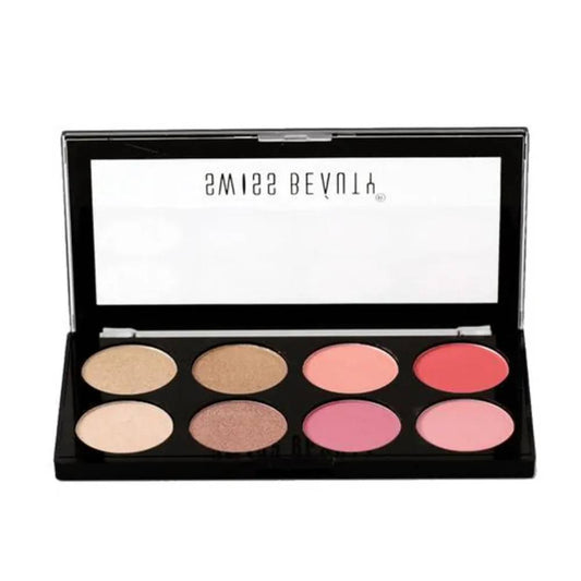 Swiss Beauty Ultra-Blush Palette - Face Makeup, 16 g (Shade-01)