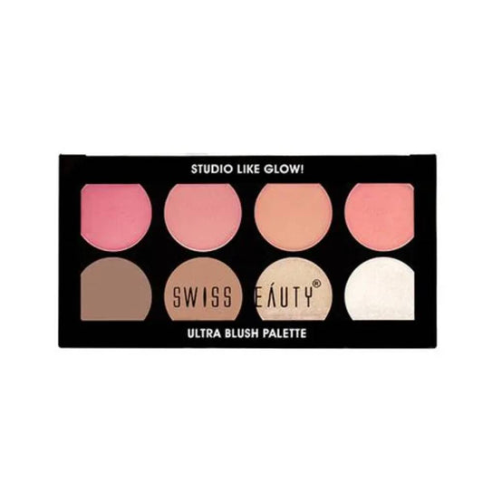 Swiss Beauty Ultra Blush Palette - Face Makeup, 16 g (Shade-02)