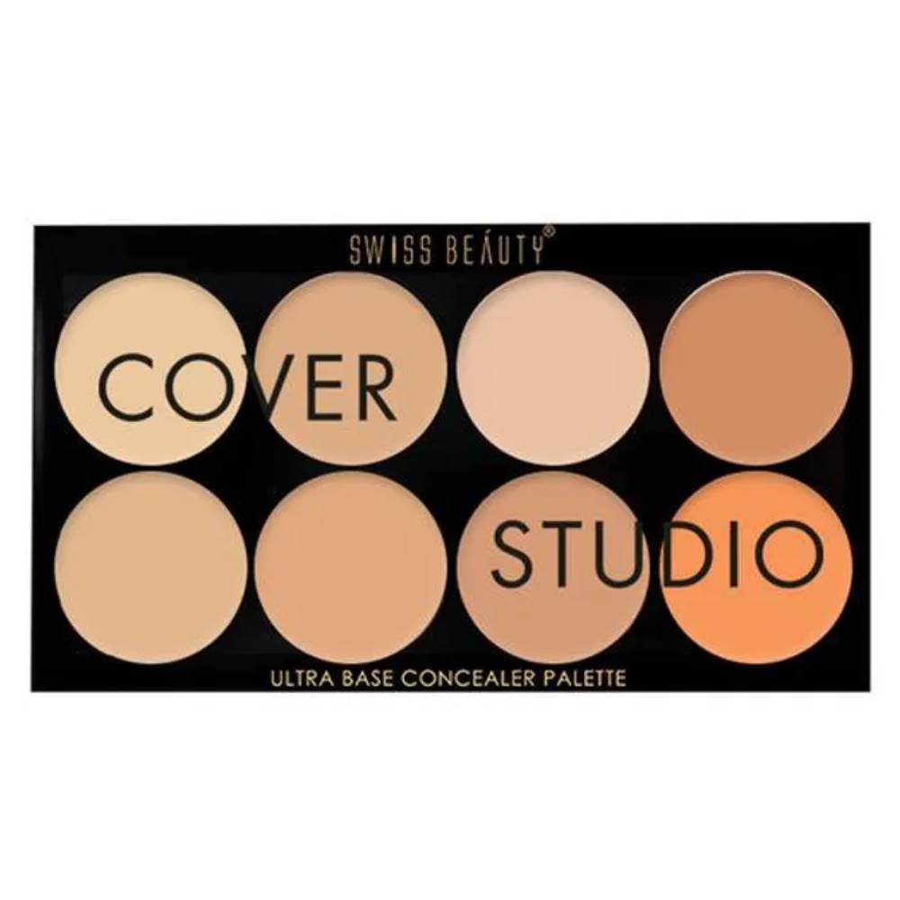 Swiss Beauty Ultra-Base Concealer Palette, 16 g Shade-01