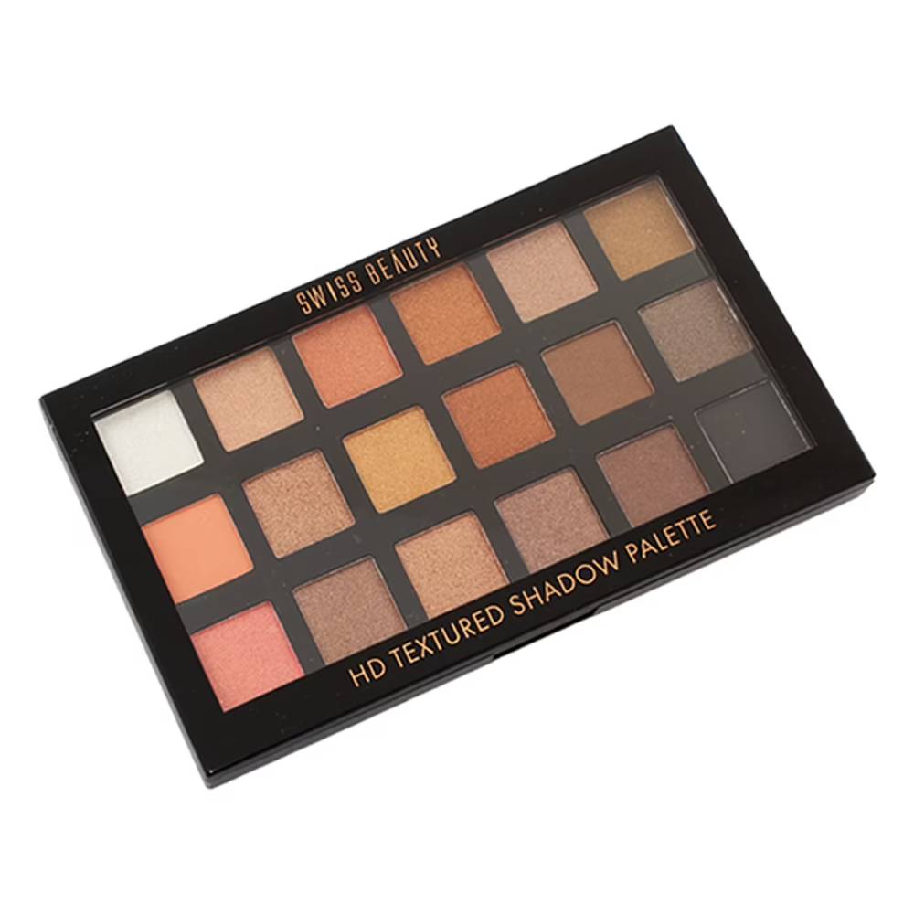 Swiss Beauty HD Textured Shadow Palette - 1 (20g)