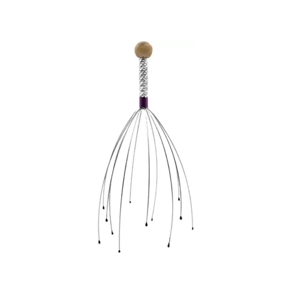 majestique HR134 Scalp Massagers, Handheld Head Massage Tingler, Scratcher for Deep Relaxation Massager  (Multicolor)